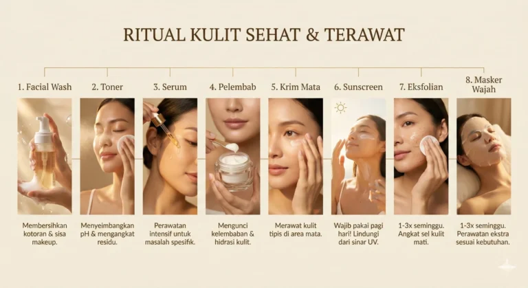 Urutan Skincare yang Benar Pagi dan Malam agar Kulit Sehat